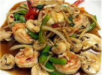 Thai Basil shrimp