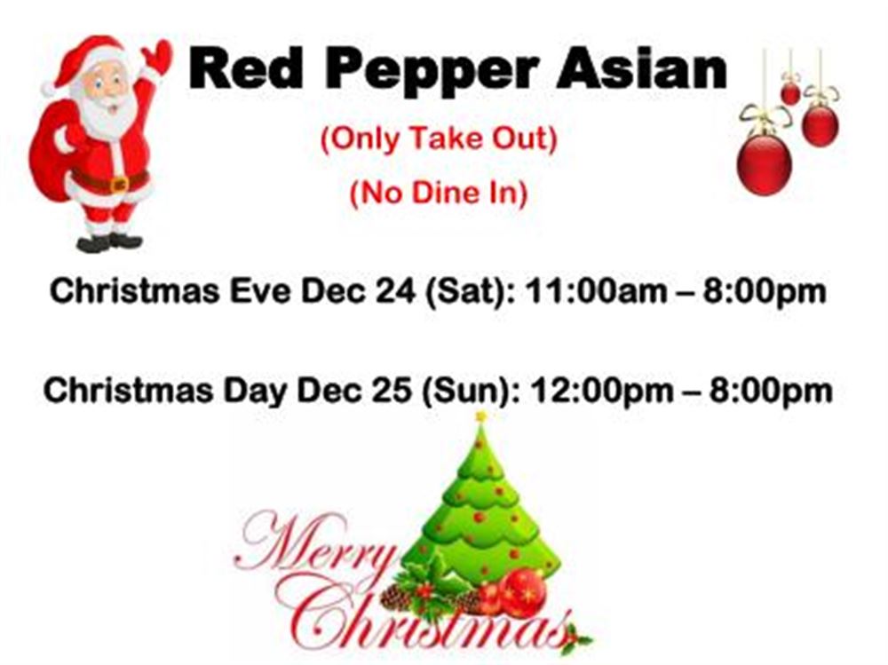 Order Online Chinese Food RED PEPPER ASIAN NC Raleigh, NC 27610